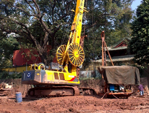新建南粵先(xian)賢館一期主體(tǐ)場館工程