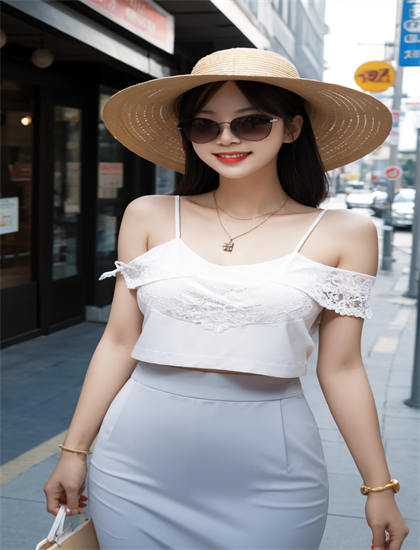 欧美街拍脱色衣服搭配披肩-欧美人的生值器大的原因